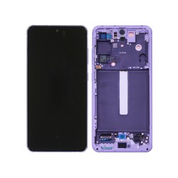 Touch+Display+Frame Samsung Galaxy S21 FE/G990B Service Pack Violet